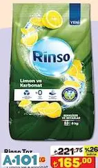 RİNSO TOZ DETERJAN RİNSO TOZ DETERJAN